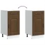 Mueble bajo de cocina Kalmar madera ingeniería de roble marrón de , Armarios de cocina - Ref: Foro24-853474, Precio: 76,04 €,...