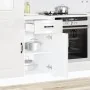 Mueble bajo cocina Kalmar madera ingeniería blanca alto brillo von , Küchenschränke - Ref: Foro24-853469, Preis: 86,55 €, Rab...