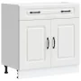 Mueble bajo de cocina Kalmar madera de ingeniería blanca de , Armarios de cocina - Ref: Foro24-853497, Precio: 93,63 €, Descu...