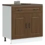 Mueble bajo de cocina Kalmar madera ingeniería de roble marrón de , Armarios de cocina - Ref: Foro24-853504, Precio: 101,72 €...