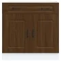 Mueble bajo de cocina Kalmar madera ingeniería de roble marrón de , Armarios de cocina - Ref: Foro24-853504, Precio: 101,72 €...