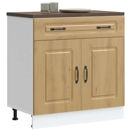 Mueble bajo de cocina Kalmar roble artesanal madera ingeniería von , Küchenschränke - Ref: Foro24-853506, Preis: 101,58 €, Ra...