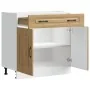 Mueble bajo de cocina Kalmar roble artesanal madera ingeniería von , Küchenschränke - Ref: Foro24-853506, Preis: 101,58 €, Ra...