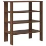 Mueble zapatero madera de ingeniería marrón roble 61x32x70 cm by , Shoe racks and shoe organizers - Ref: Foro24-859848, Price...