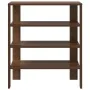 Mueble zapatero madera de ingeniería marrón roble 61x32x70 cm by , Shoe racks and shoe organizers - Ref: Foro24-859848, Price...