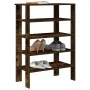 Zapatero madera contrachapada roble ahumado 61x32x87,5 cm by , Shoe racks and shoe organizers - Ref: Foro24-859855, Price: 50...