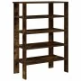 Zapatero madera contrachapada roble ahumado 61x32x87,5 cm by , Shoe racks and shoe organizers - Ref: Foro24-859855, Price: 50...