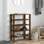 Zapatero madera contrachapada roble ahumado 61x32x87,5 cm by , Shoe racks and shoe organizers - Ref: Foro24-859855, Price: 50...