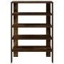 Zapatero madera contrachapada roble ahumado 61x32x87,5 cm by , Shoe racks and shoe organizers - Ref: Foro24-859855, Price: 50...