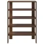 Zapatero madera contrachapada roble marrón 61x32x87,5 cm by , Shoe racks and shoe organizers - Ref: Foro24-859857, Price: 52,...