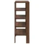 Zapatero madera contrachapada roble marrón 61x32x87,5 cm by , Shoe racks and shoe organizers - Ref: Foro24-859857, Price: 52,...