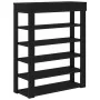 Mueble zapatero de madera de ingeniería negro 80x30x98 cm de , Zapateros y organizadores de calzado - Ref: Foro24-859933, Pre...