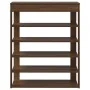 Mueble zapatero madera de ingeniería marrón roble 80x30x98 cm by , Shoe racks and shoe organizers - Ref: Foro24-859938, Price...