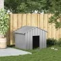 Caseta para perros con techo acero galvanizado 131x101x102 cm by , Dog kennels - Ref: Foro24-4100918, Price: 106,23 €, Discou...