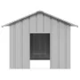 Caseta para perros con techo acero galvanizado 131x101x102 cm by , Dog kennels - Ref: Foro24-4100918, Price: 106,23 €, Discou...