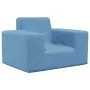 Sofá para niños felpa suave azul de , Mobiliario para bebés y niños pequeños - Ref: Foro24-4104776, Precio: 29,84 €, Descuent...