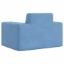 Sofá para niños felpa suave azul de , Mobiliario para bebés y niños pequeños - Ref: Foro24-4104776, Precio: 29,84 €, Descuent...