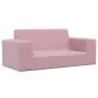 Sofá para niños de 2 plazas de felpa suave rosa von , Baby- und Kleinkindmöbel - Ref: Foro24-4104783, Preis: 44,64 €, Rabatt: %
