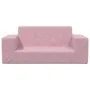 Sofá para niños de 2 plazas de felpa suave rosa von , Baby- und Kleinkindmöbel - Ref: Foro24-4104783, Preis: 44,64 €, Rabatt: %