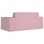 Sofá para niños de 2 plazas de felpa suave rosa von , Baby- und Kleinkindmöbel - Ref: Foro24-4104783, Preis: 44,64 €, Rabatt: %