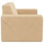 Sofá para niños de 2 plazas de felpa suave color crema by , Baby and Toddler Furniture - Ref: Foro24-4104781, Price: 45,97 €,...
