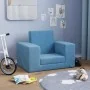 Sofá cama infantil felpa suave azul von , Baby- und Kleinkindmöbel - Ref: Foro24-4104788, Preis: 34,01 €, Rabatt: %