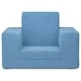 Sofá cama infantil felpa suave azul von , Baby- und Kleinkindmöbel - Ref: Foro24-4104788, Preis: 34,01 €, Rabatt: %