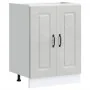 Mueble bajo para fregadero Kalmar gris hormigón 60x46x81,5 cm de , Armarios de cocina - Ref: Foro24-853441, Precio: 71,91 €, ...