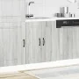 Mueble bajo para fregadero Kalmar gris sonoma 60x46x81,5 cm by , Kitchen cabinets - Ref: Foro24-853443, Price: 78,98 €, Disco...