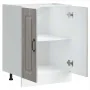 Mueble bajo para fregadero Kalmar gris sonoma 60x46x81,5 cm by , Kitchen cabinets - Ref: Foro24-853443, Price: 78,98 €, Disco...