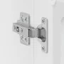 Armario pared cocina puerta de cristal Kalmar blanca de , Armarios de cocina - Ref: Foro24-853527, Precio: 56,93 €, Descuento: %