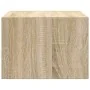 Mesita de noche de pared con luces LED roble Sonoma von , TV-Möbel - Ref: Foro24-860215, Preis: 54,39 €, Rabatt: %
