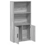 Estantería madera de ingeniería gris sonoma 60x24x120 cm by , Bookcases and shelves - Ref: Foro24-860423, Price: 70,33 €, Dis...