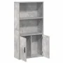 Estantería de madera de ingeniería gris hormigón 60x24x120 cm von , Bücherregale und Regale - Ref: Foro24-860421, Preis: 68,4...
