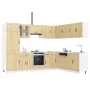 Mueble cocina Lucca roble sonoma 14 pzas madera contrachapada von , Küchenschränke - Ref: Foro24-3314984, Preis: 989,96 €, Ra...