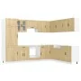 Mueble cocina Lucca roble sonoma 14 pzas madera contrachapada von , Küchenschränke - Ref: Foro24-3314984, Preis: 989,96 €, Ra...
