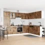 Mueble cocina Lucca roble ahumado 14 pzas madera contrachapada von , Küchenschränke - Ref: Foro24-3314986, Preis: 1,00 €, Rab...
