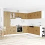 Mueble de cocina Lucca 14 piezas artesanal roble de , Armarios de cocina - Ref: Foro24-3314990, Precio: 1,00 €, Descuento: %