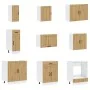 Mueble de cocina Lucca 14 piezas artesanal roble de , Armarios de cocina - Ref: Foro24-3314990, Precio: 1,00 €, Descuento: %