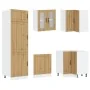 Mueble de cocina Lucca 14 piezas artesanal roble de , Armarios de cocina - Ref: Foro24-3314990, Precio: 1,00 €, Descuento: %