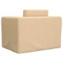 Sofá cama infantil felpa suave color crema by , Baby and Toddler Furniture - Ref: Foro24-4104805, Price: 36,86 €, Discount: %