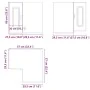 Armario de cocina de esquina de pared Kalmar gris sonoma by , Kitchen cabinets - Ref: Foro24-853623, Price: 91,96 €, Discount: %