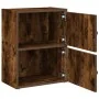 Estantería de madera de ingeniería roble ahumado 40x24x52 cm von , Bücherregale und Regale - Ref: Foro24-860359, Preis: 39,31...