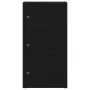 Librería de madera contrachapada roble negro 40x24x77 cm de , Librerías y estanterías - Ref: Foro24-860365, Precio: 53,62 €, ...