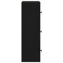 Librería de madera contrachapada roble negro 40x24x77 cm de , Librerías y estanterías - Ref: Foro24-860365, Precio: 53,62 €, ...