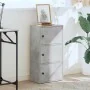 Estantería de madera de ingeniería gris hormigón 40x24x77 cm by , Bookcases and shelves - Ref: Foro24-860367, Price: 52,82 €,...