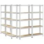 Estantes de almacenamiento de 5 capas 4 uds von , Industrieregale - Ref: Foro24-3307585, Preis: 117,14 €, Rabatt: %