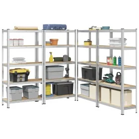 Estantes de almacenamiento de 5 capas 4 uds by , Industrial shelving - Ref: Foro24-3307591, Price: 153,39 €, Discount: %