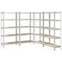 Estantes de almacenamiento de 5 capas 4 uds by , Industrial shelving - Ref: Foro24-3307591, Price: 153,39 €, Discount: %