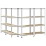 Estantes de almacenamiento de 4 capas 4 uds by , Industrial shelving - Ref: Foro24-3307579, Price: 114,82 €, Discount: %